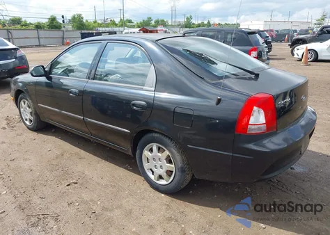 2004 Kia Spectra Gs/Gsx from USA, damaged, VIN KNAFB161845144475